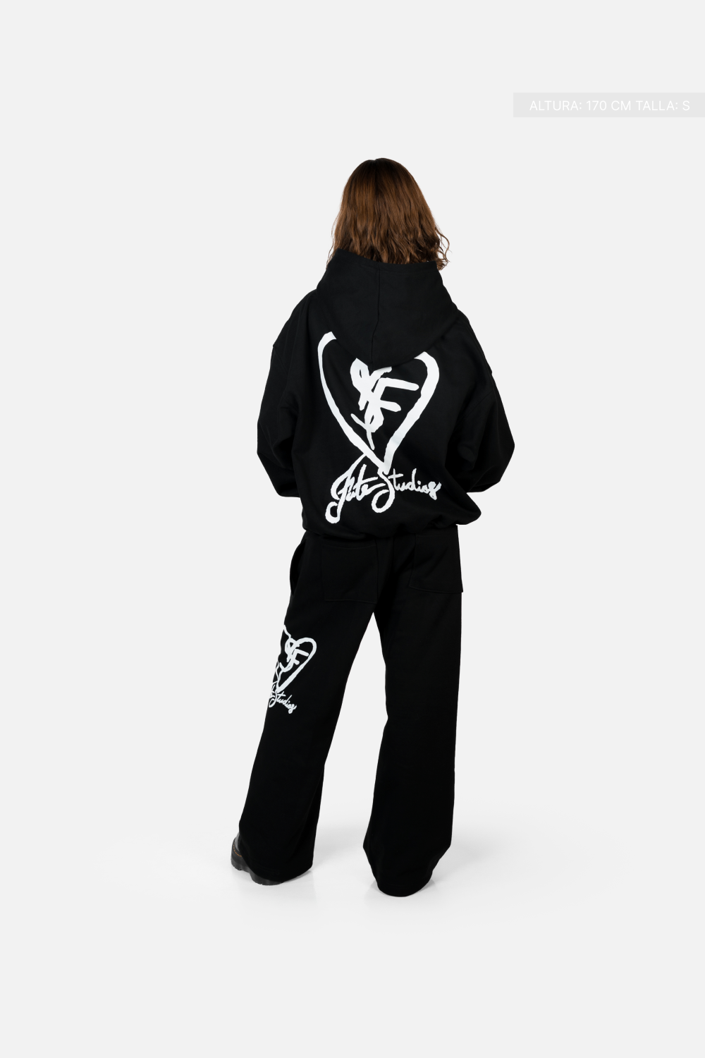 SF Heart Fate Studios Hoodie Vantablack