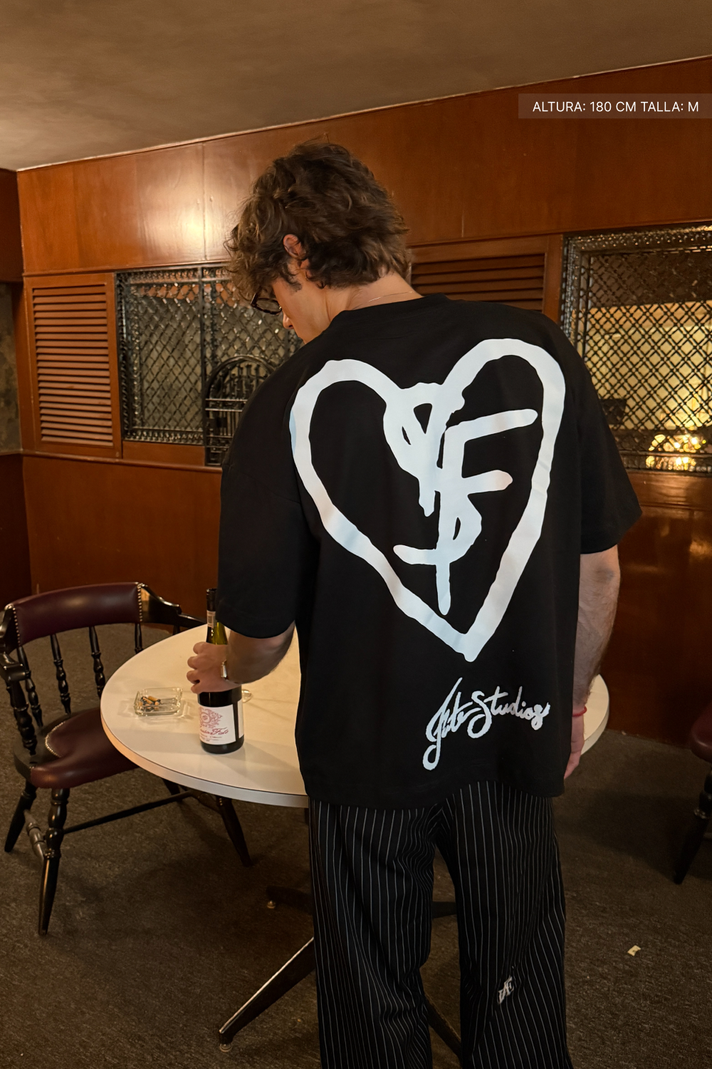 SF Heart Fate Studios Tee Black