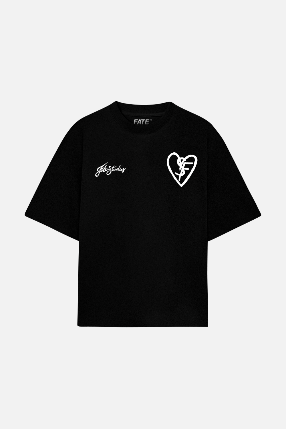 SF Heart Fate Studios Tee Black