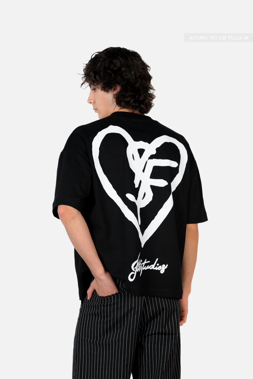 SF Heart Fate Studios Tee Black