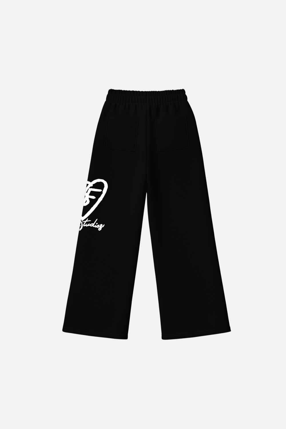 SF Heart Fate Studios Wide Pants Vantablack