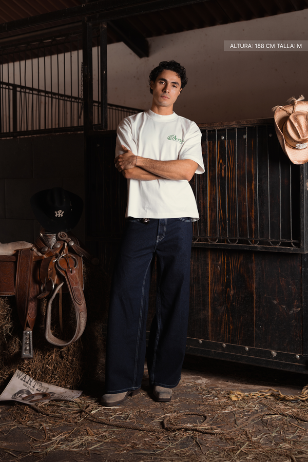 Shut Up Cowboy Tee Ivory