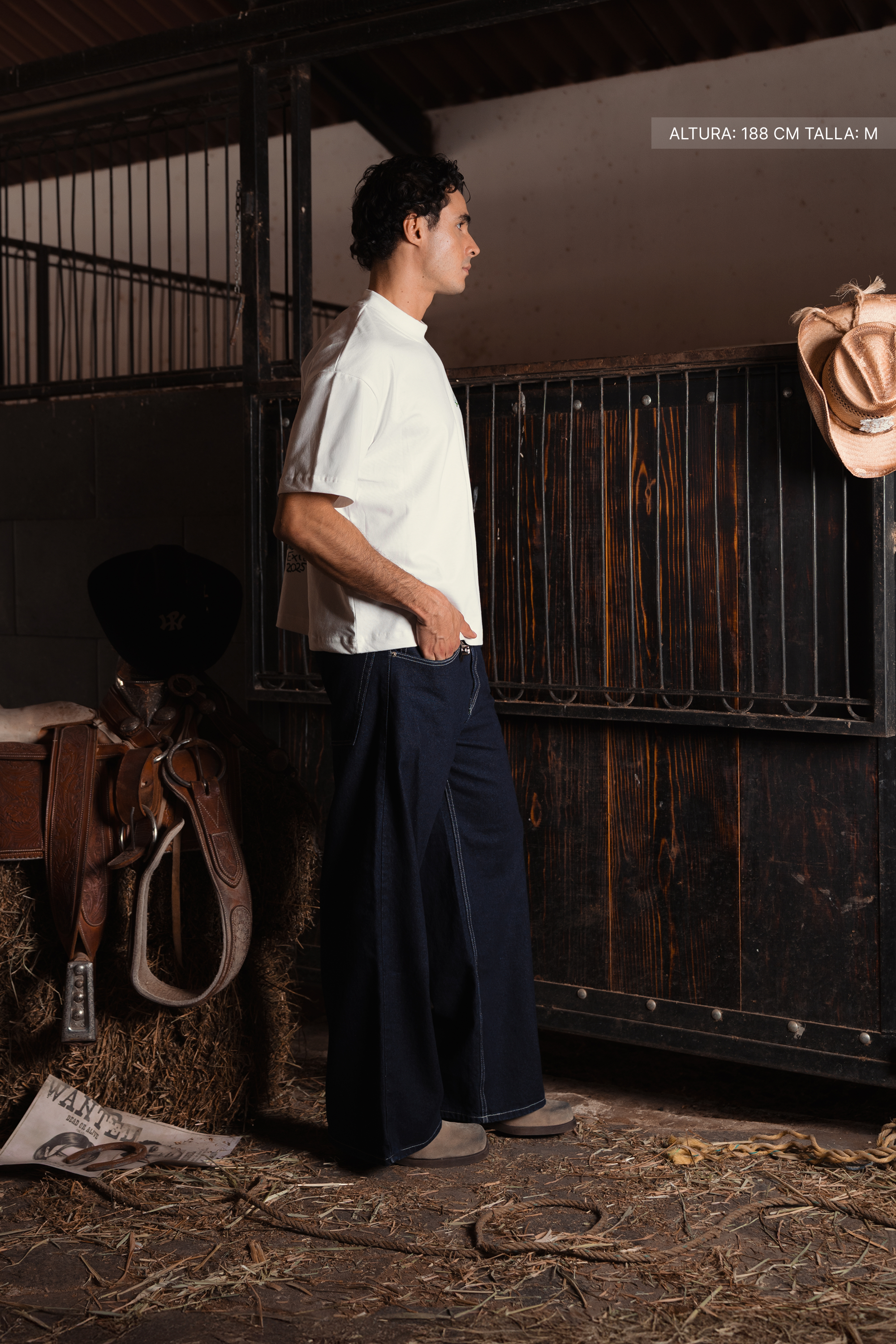 Shut Up Cowboy Tee Ivory