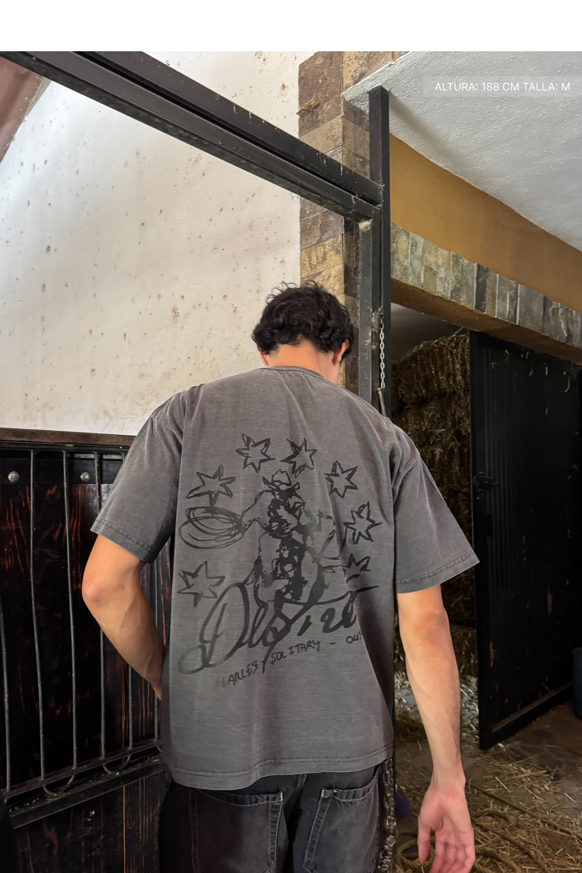 Starboy Tee Washed Grey