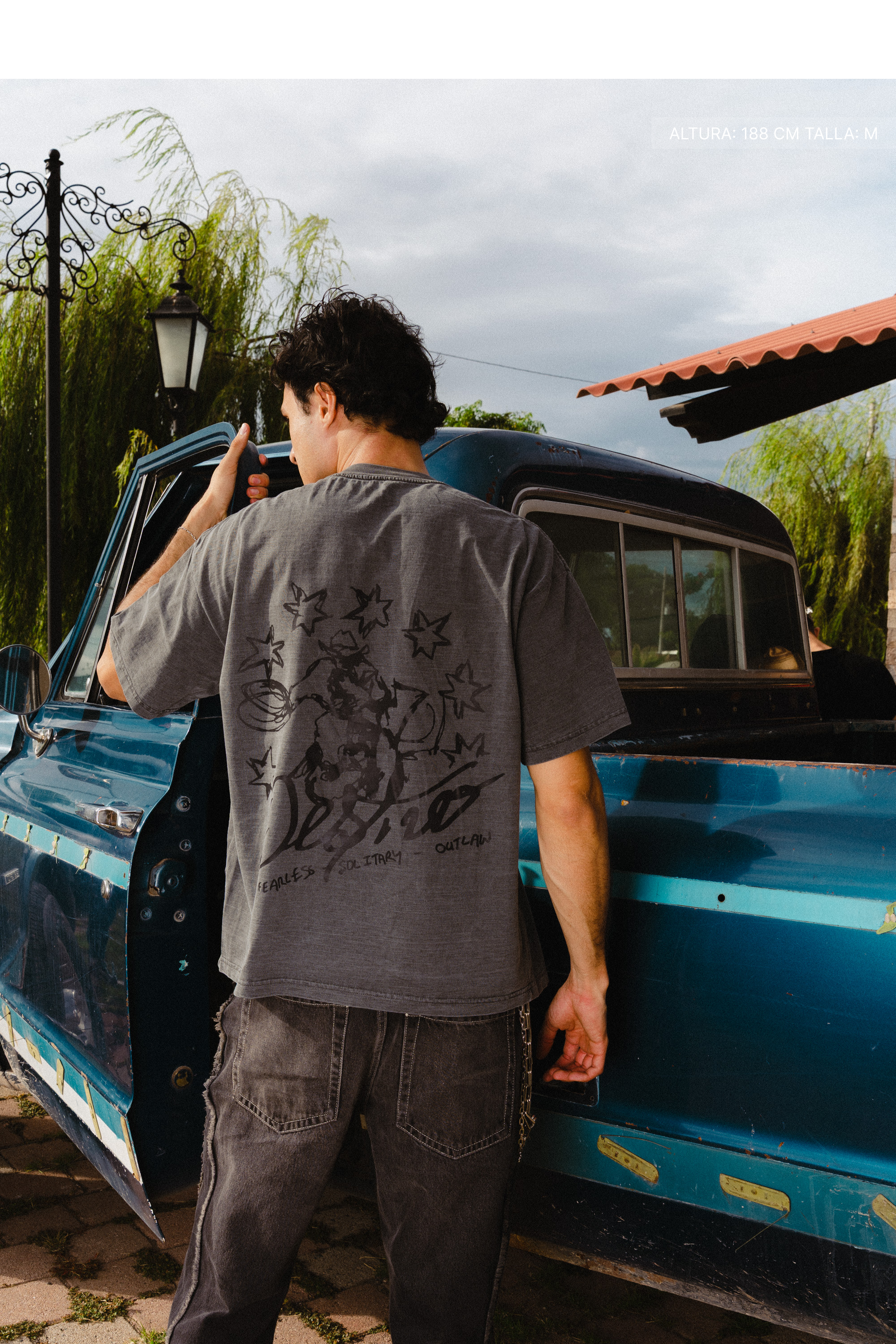 Starboy Tee Washed Grey