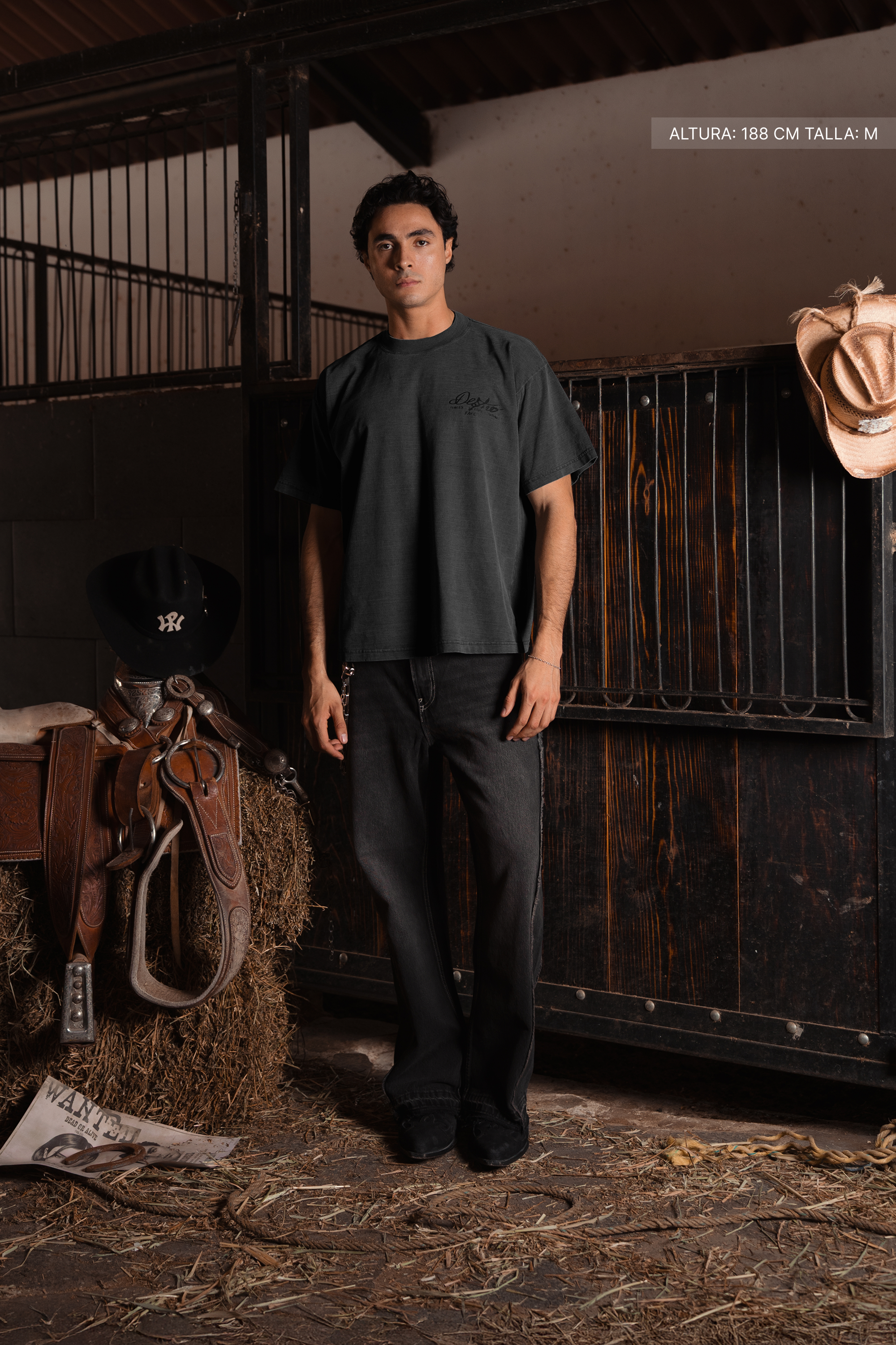 Starboy Tee Washed Grey