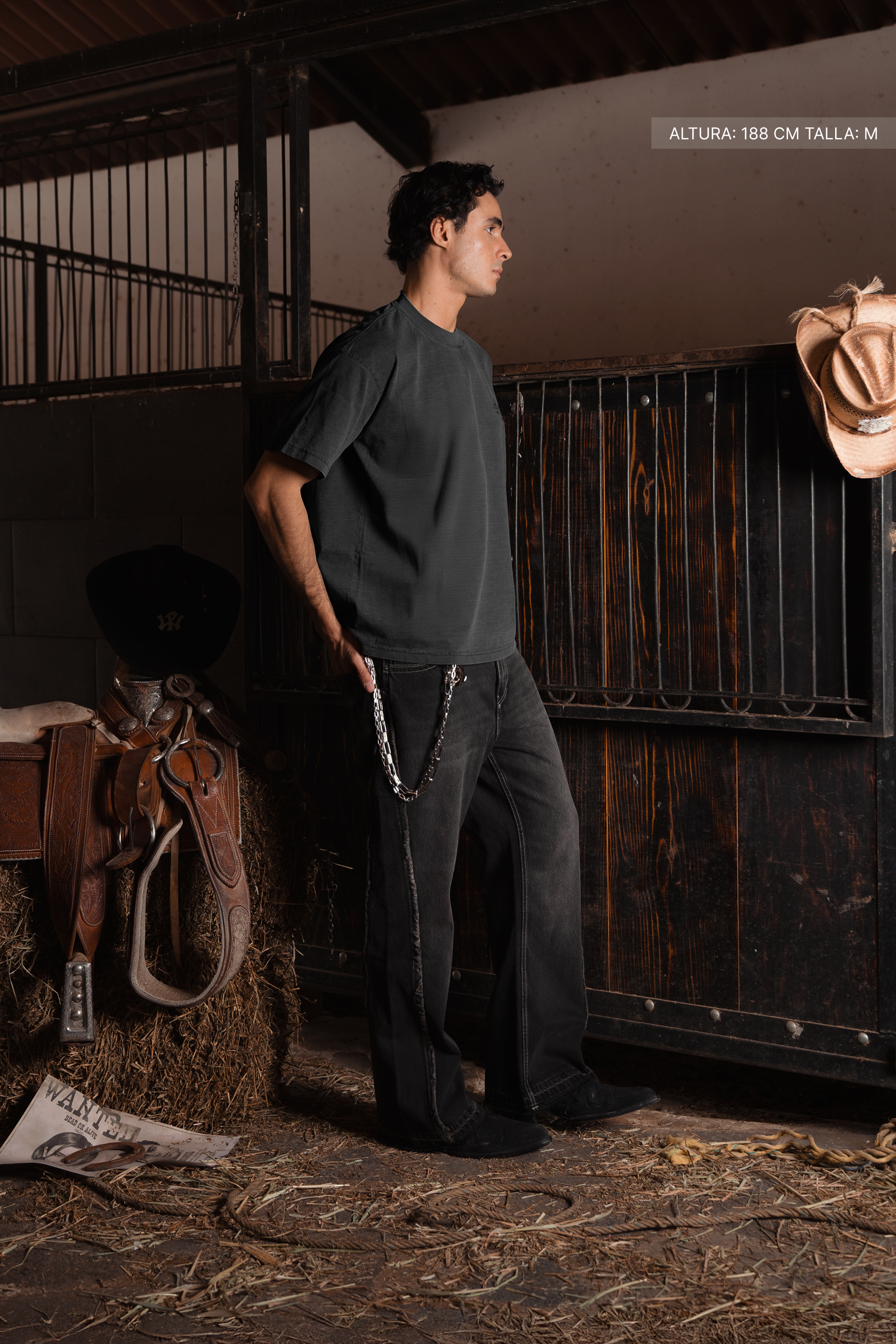 Starboy Tee Washed Grey