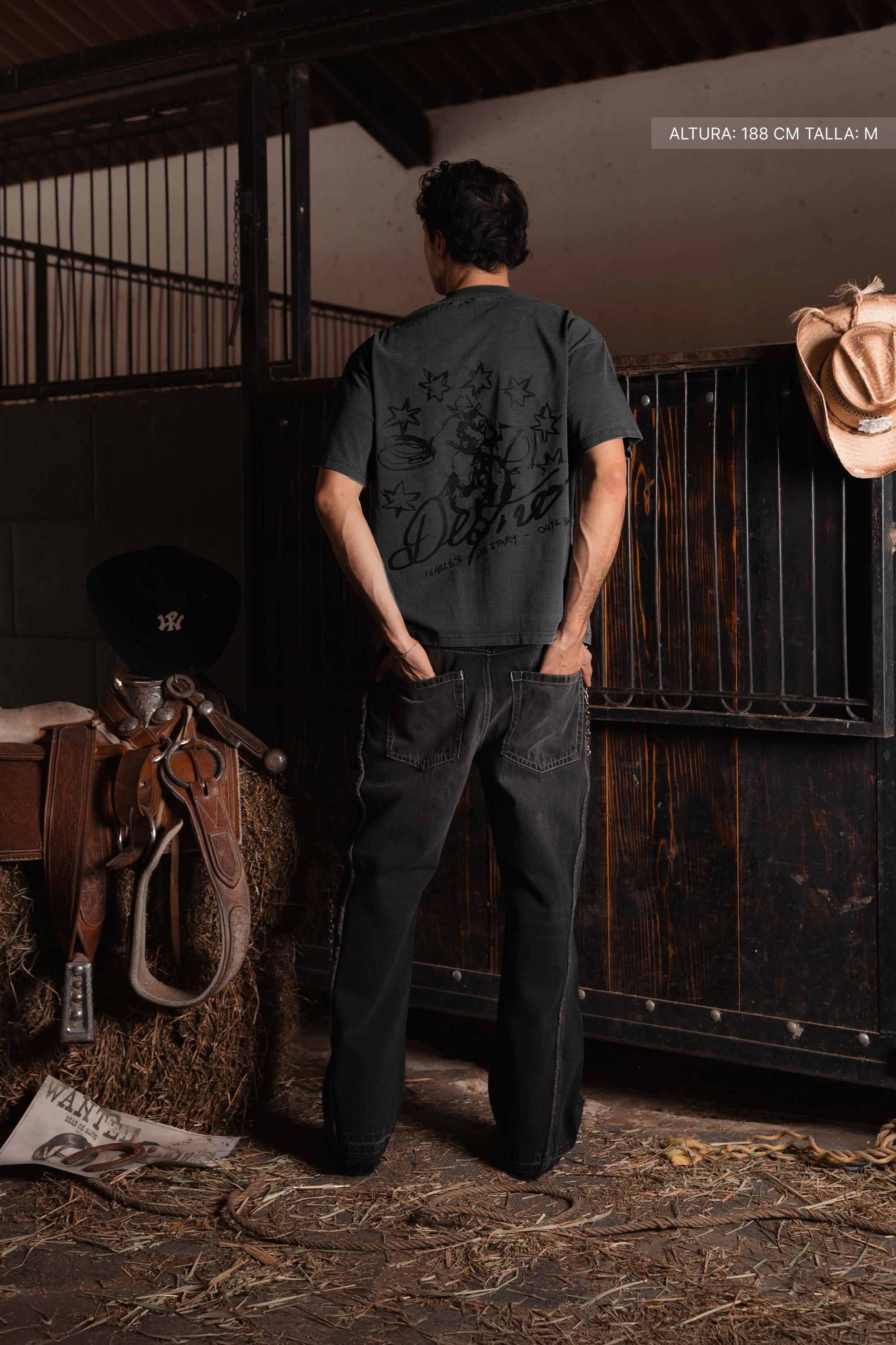 Starboy Tee Washed Grey