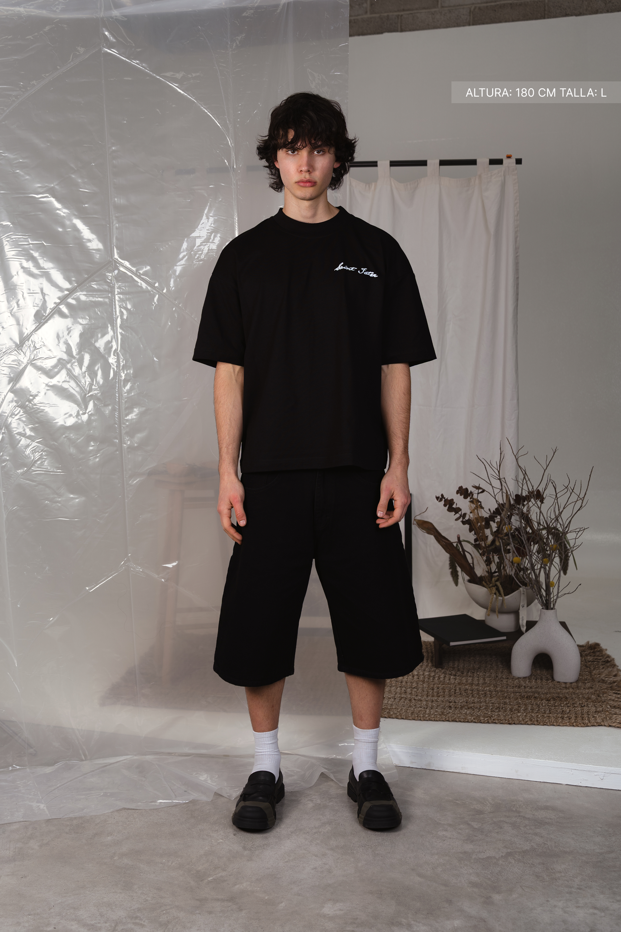 Saint Horses Tee Black