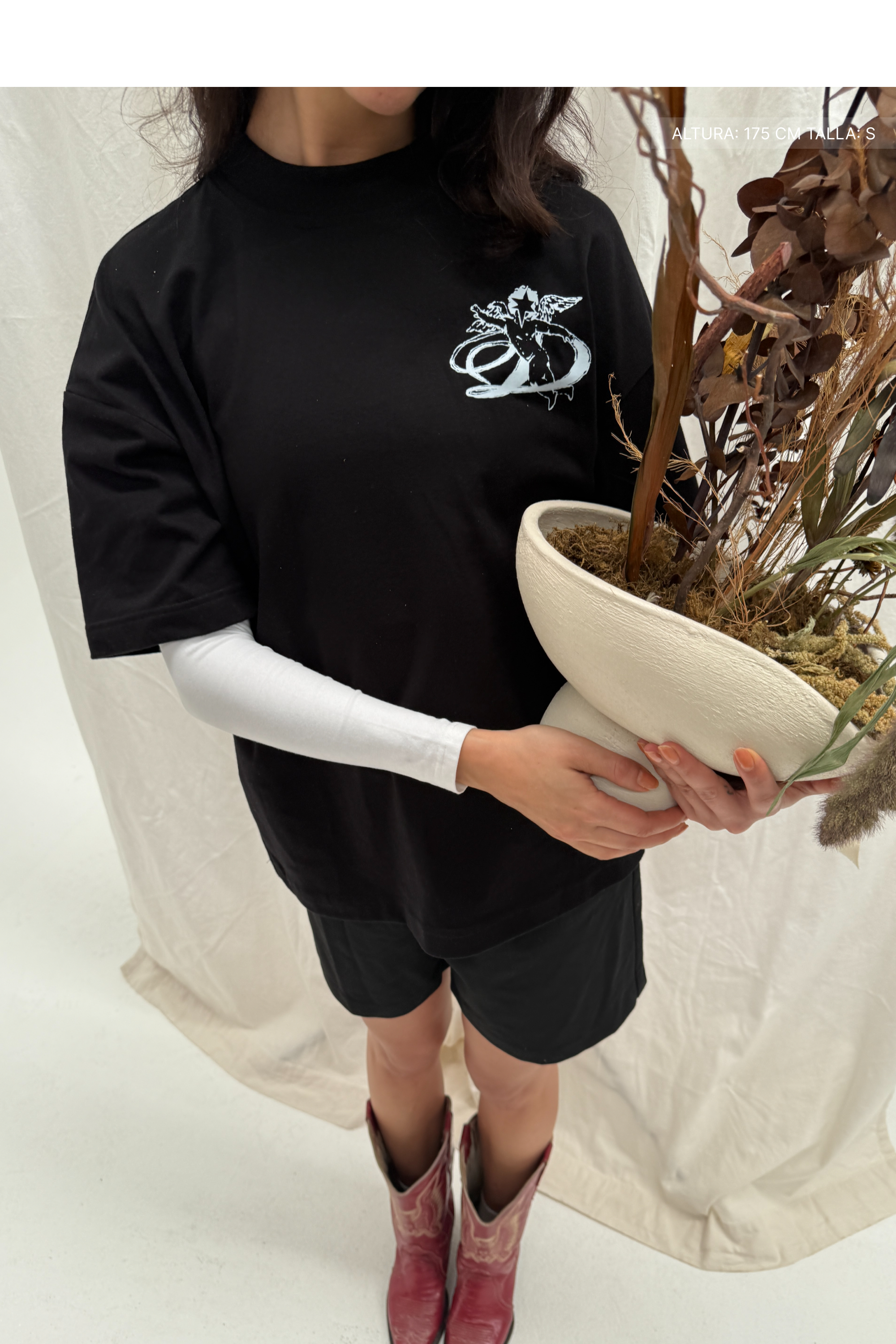 Serafin Sparks Tee Black