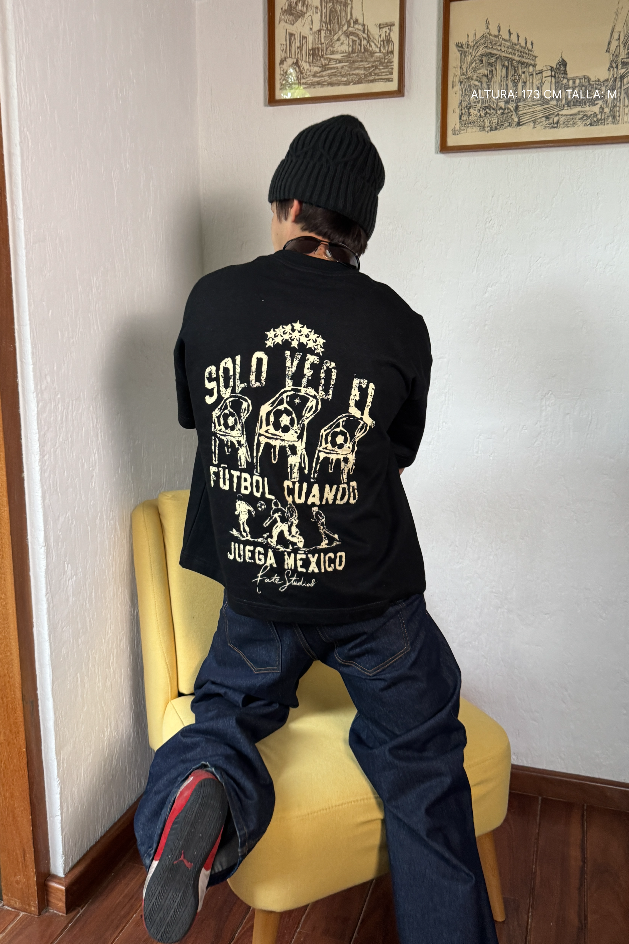 Futbol Tee Black