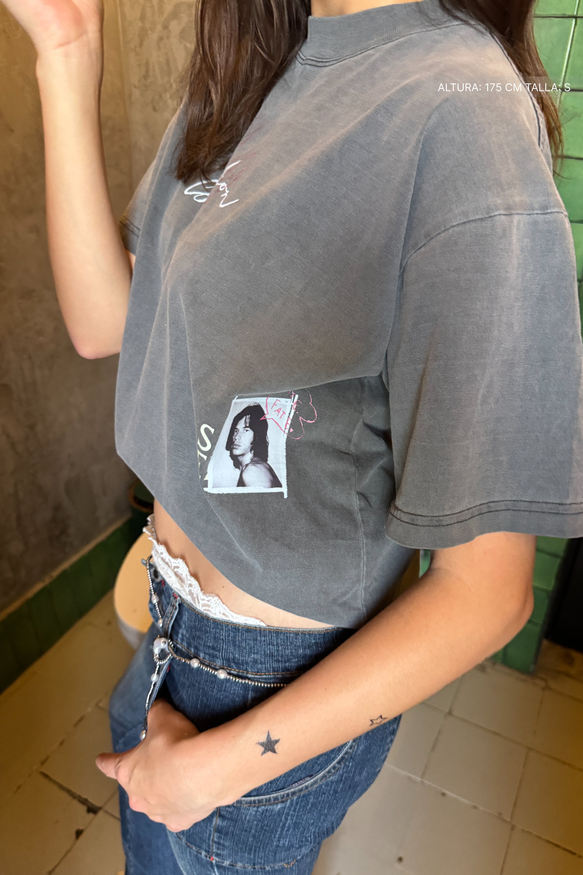 Sex Symbol Tee Washed Grey