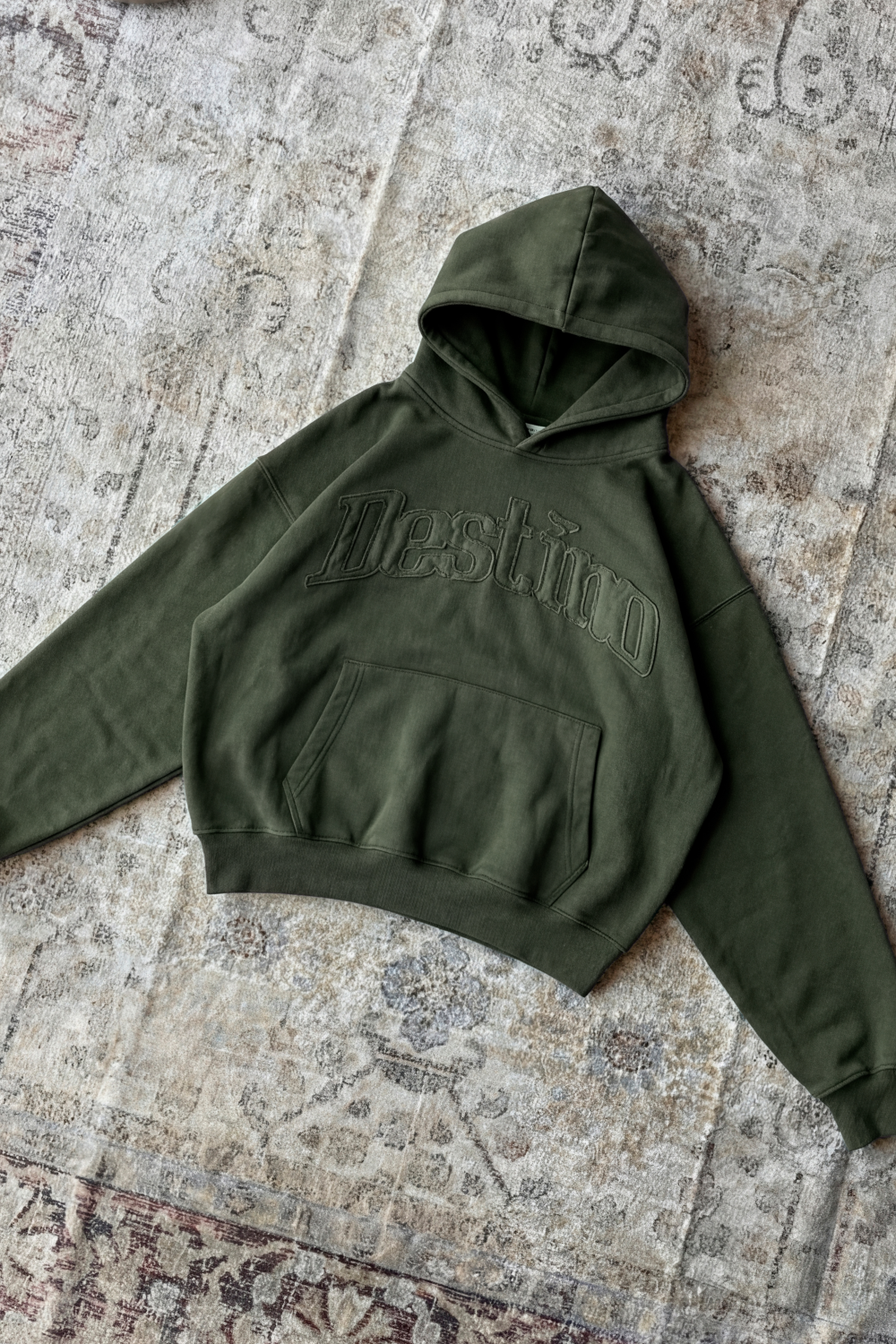 Signature Patch Hoodie Green Forest