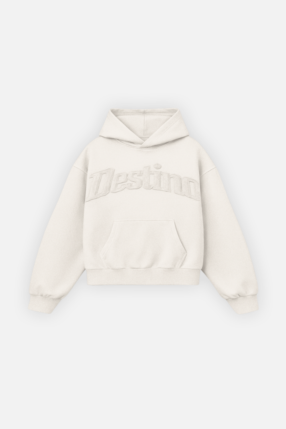 Signature Patch Hoodie Ivory