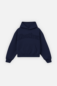 Signature Patch Hoodie Midnight Blue