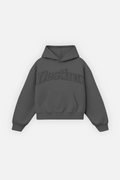 Signature Patch Hoodie Oxford Grey