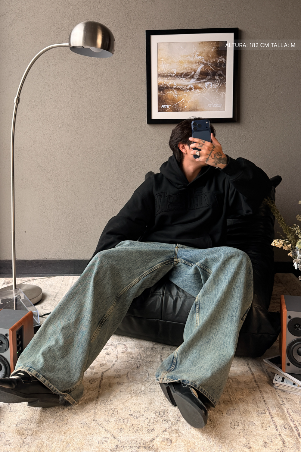 Signature Patch Hoodie Vantablack