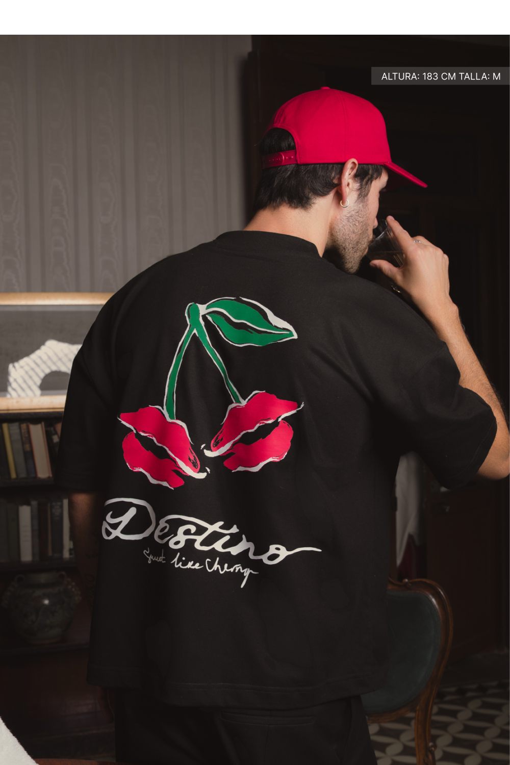 Sweet Lips Tee Black