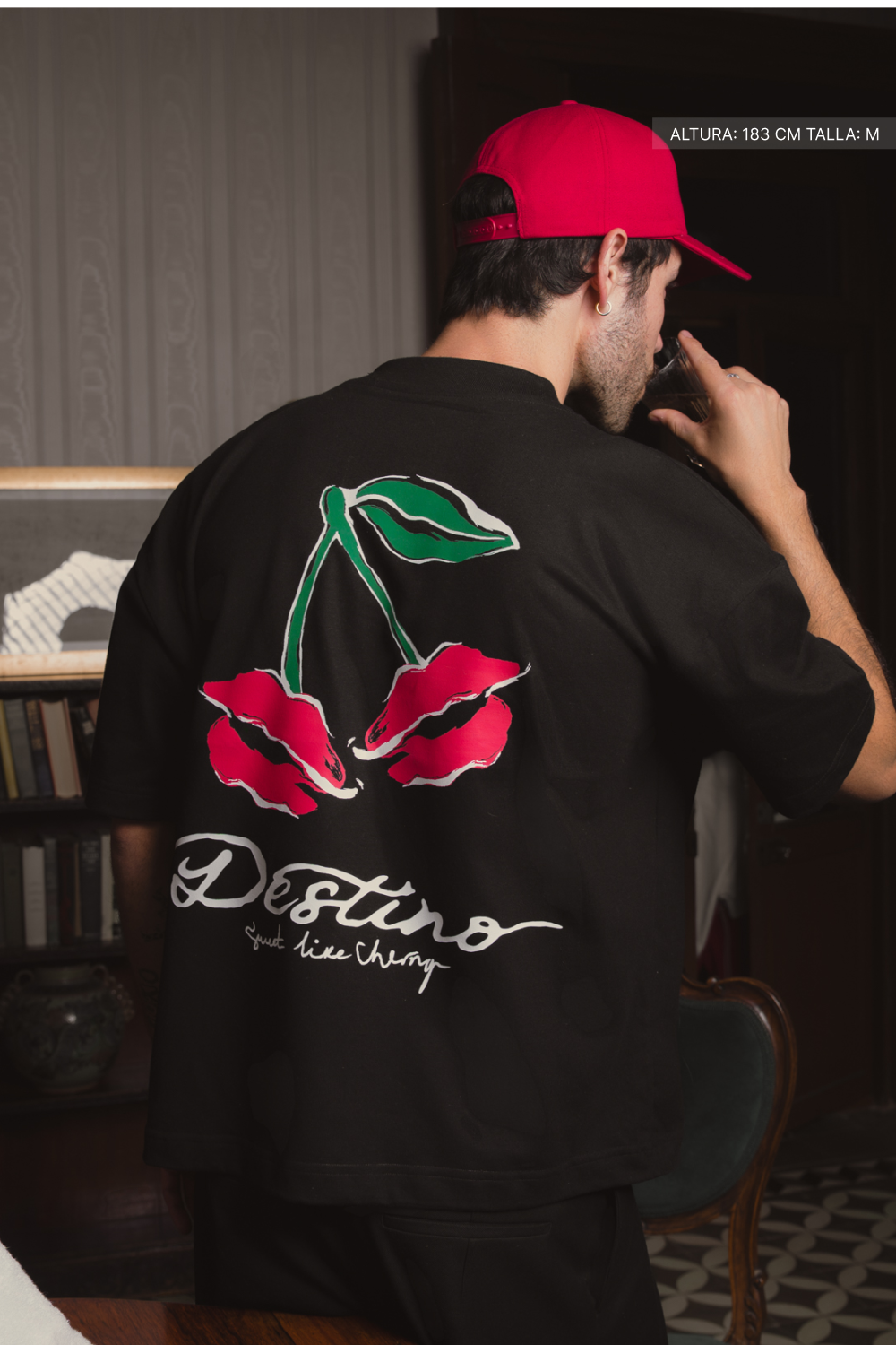 Sweet Lips Tee Black