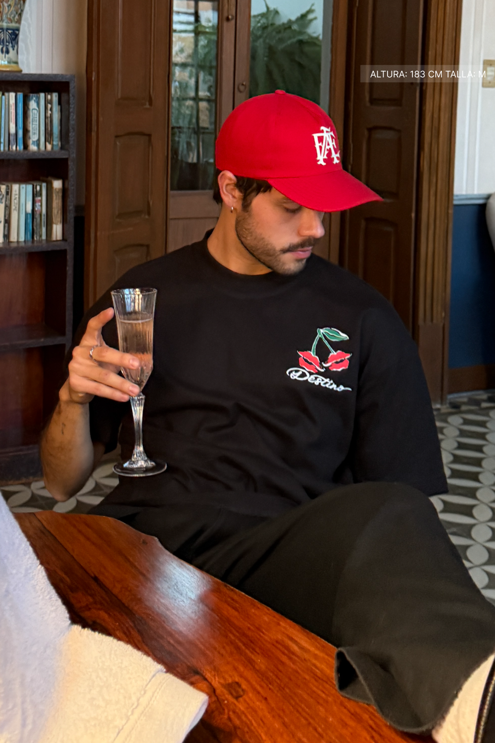 Sweet Lips Tee Black