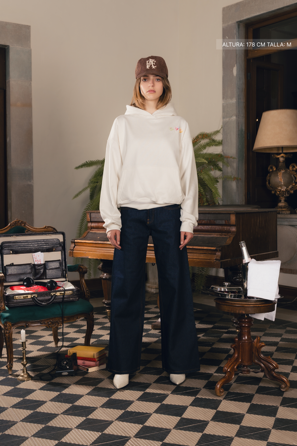 Sweet Pills Hoodie Ivory