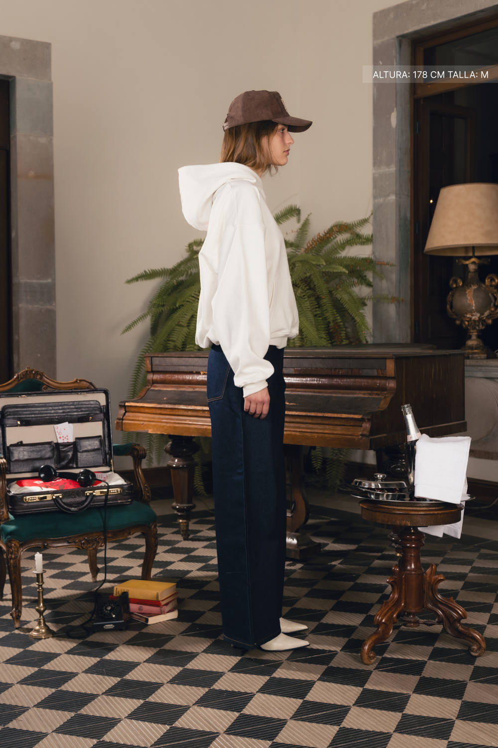 Sweet Pills Hoodie Ivory