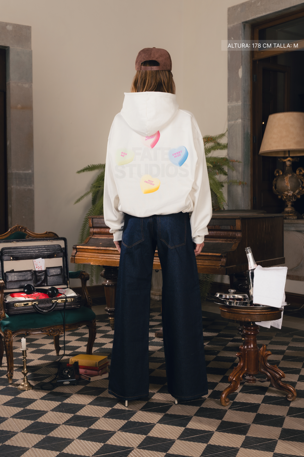 Sweet Pills Hoodie Ivory