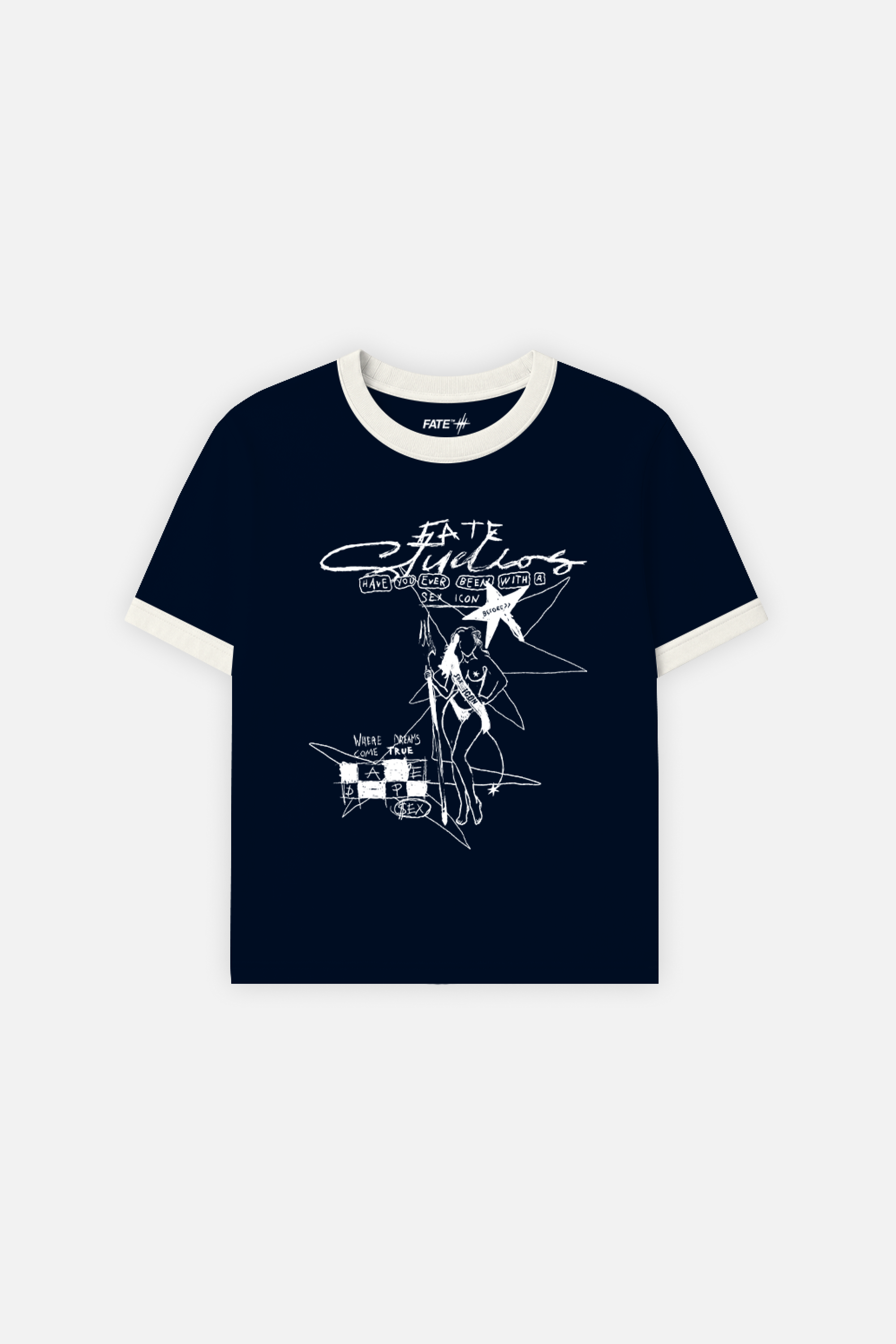 Synthetic Angel Muscle Tee Navy Blue