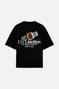 No Time for Love Tee Black