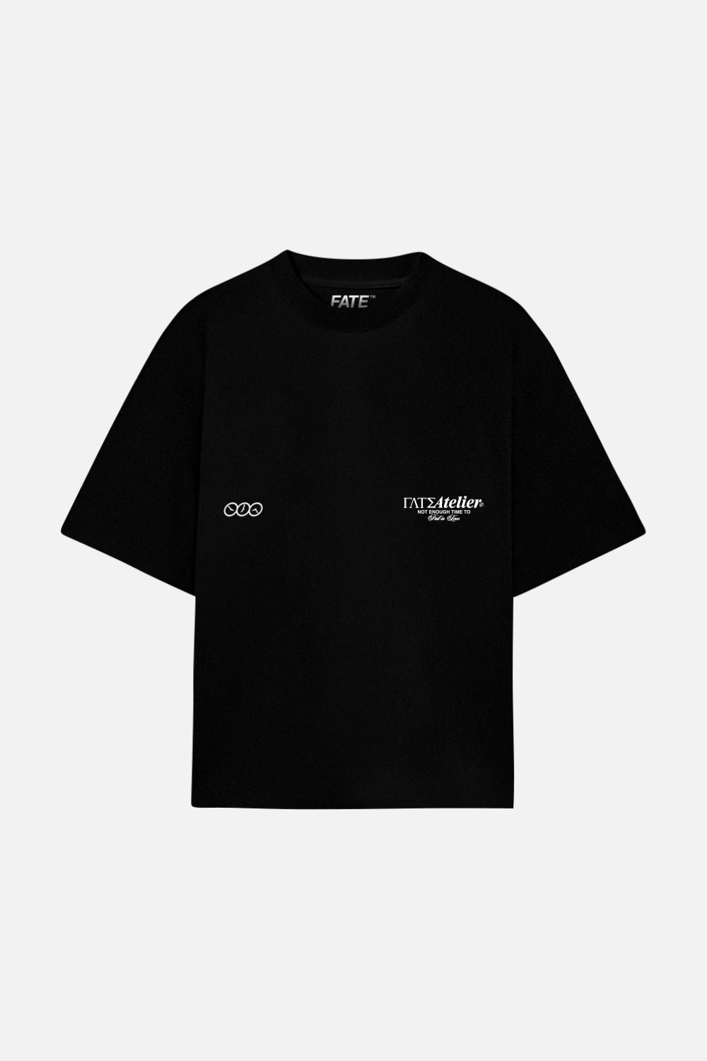 No Time for Love Tee Black