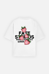 Strawberry Tee White