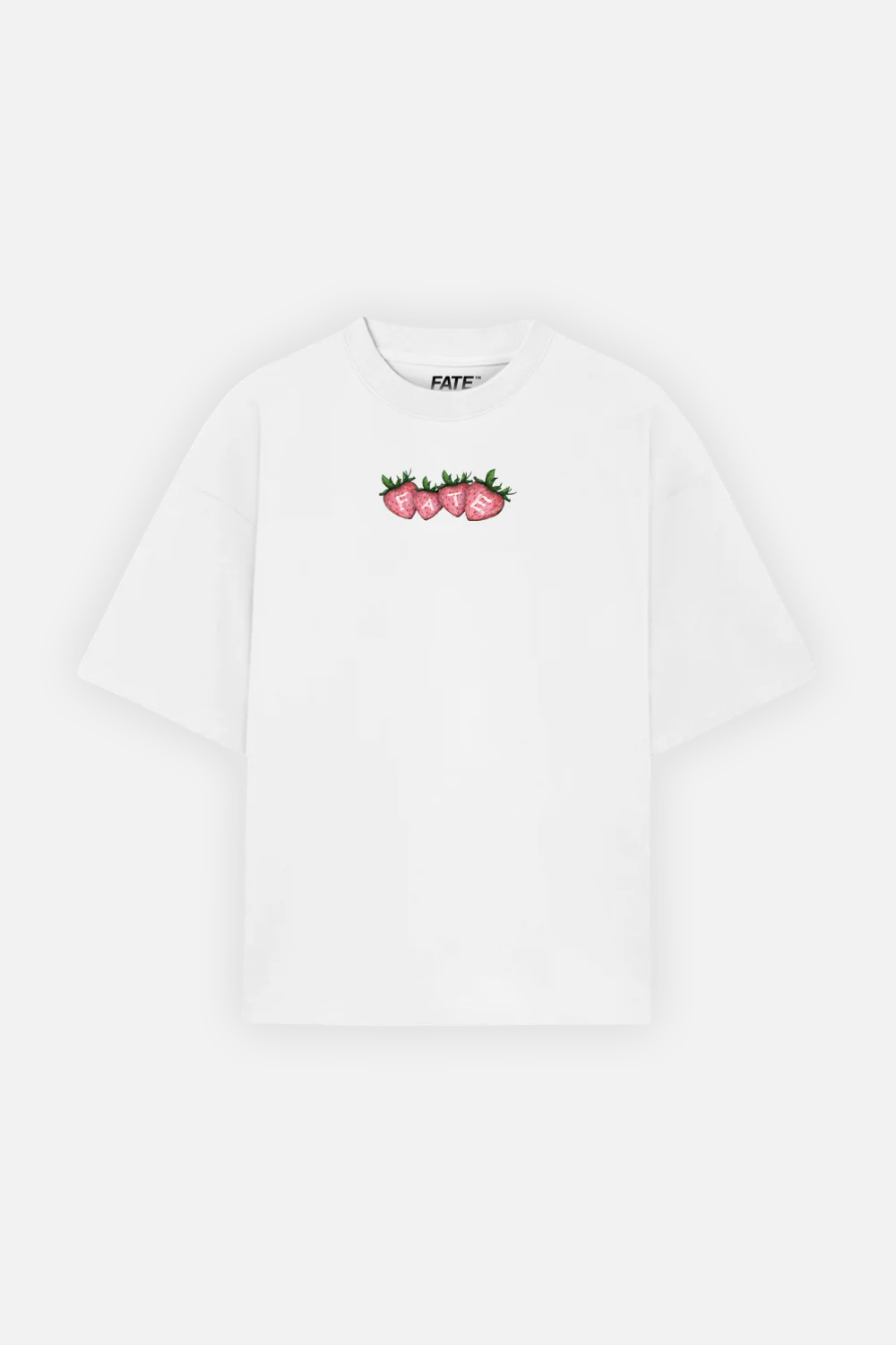Strawberry Tee White