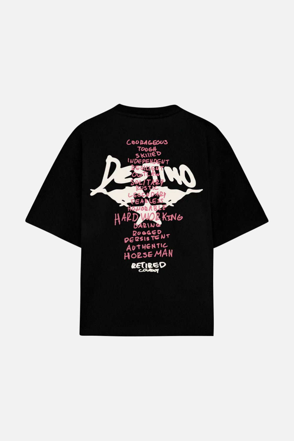 Authentic Cowboy Tee Black