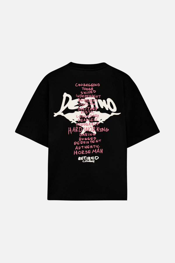 Authentic Cowboy Tee Black