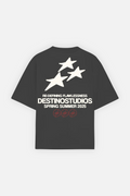 Triple Star Tee Oxford Grey