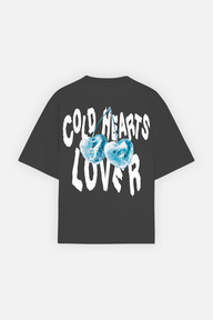 Cold Hearts Tee Oxford Grey