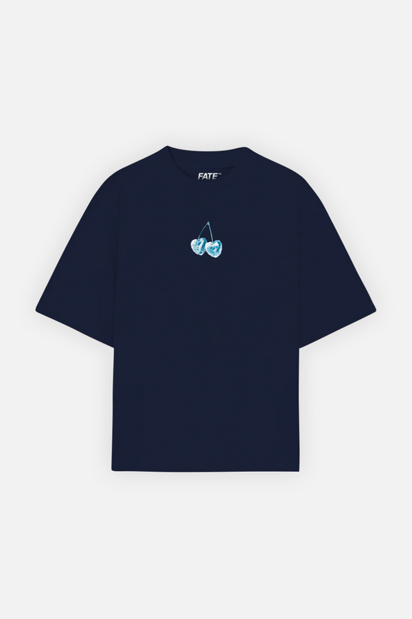 Cold Hearts Tee Navy Blue