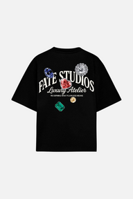 Gems Tee Black