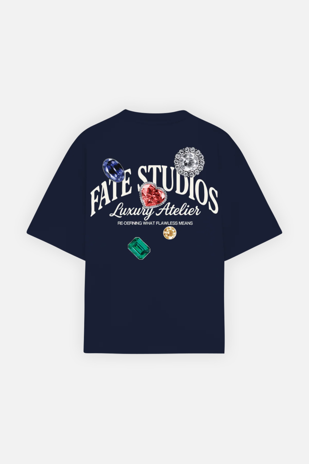 Gems Tee Navy Blue