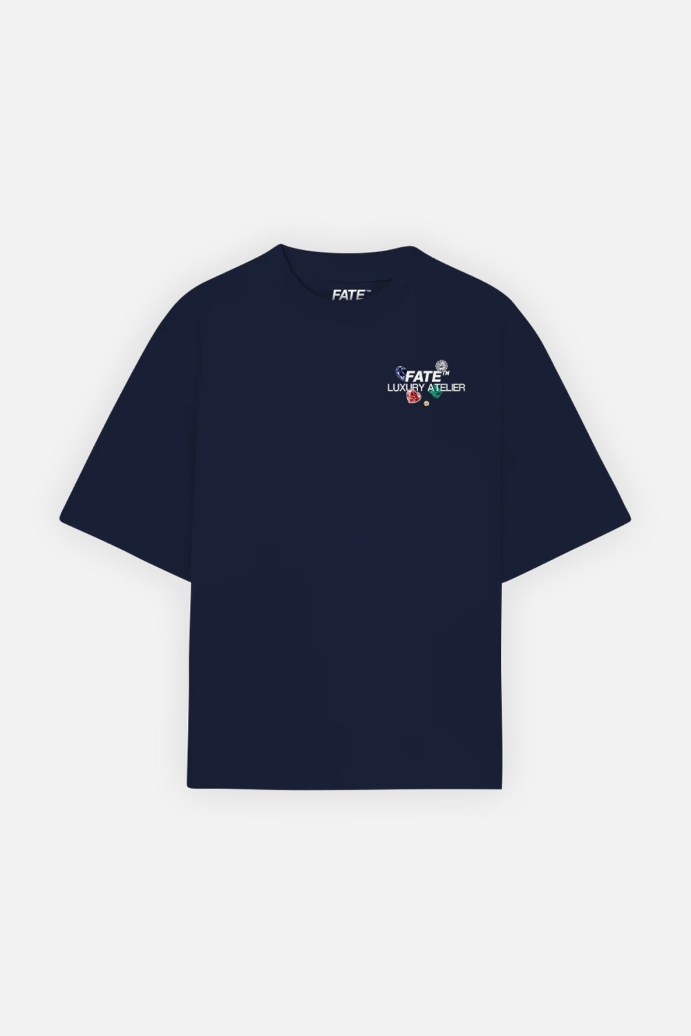 Gems Tee Navy Blue