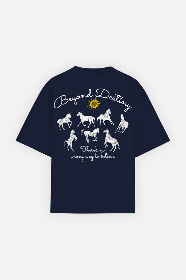 Beyond Destiny Tee Navy Blue