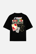 Racing Patches Tee Black