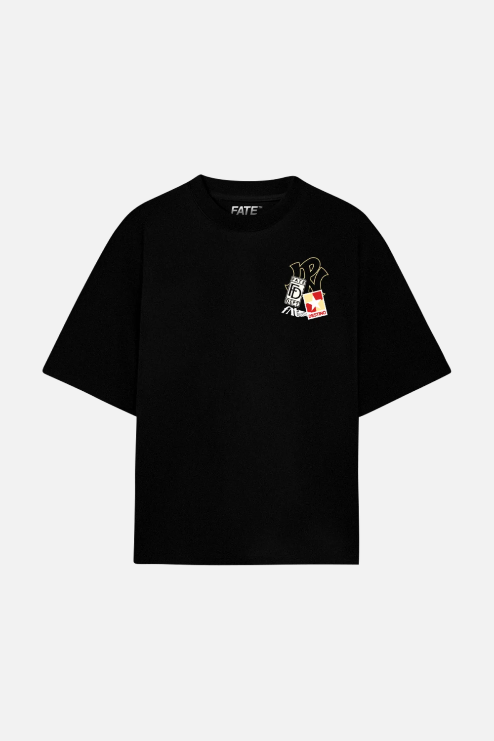 Racing Patches Tee Black