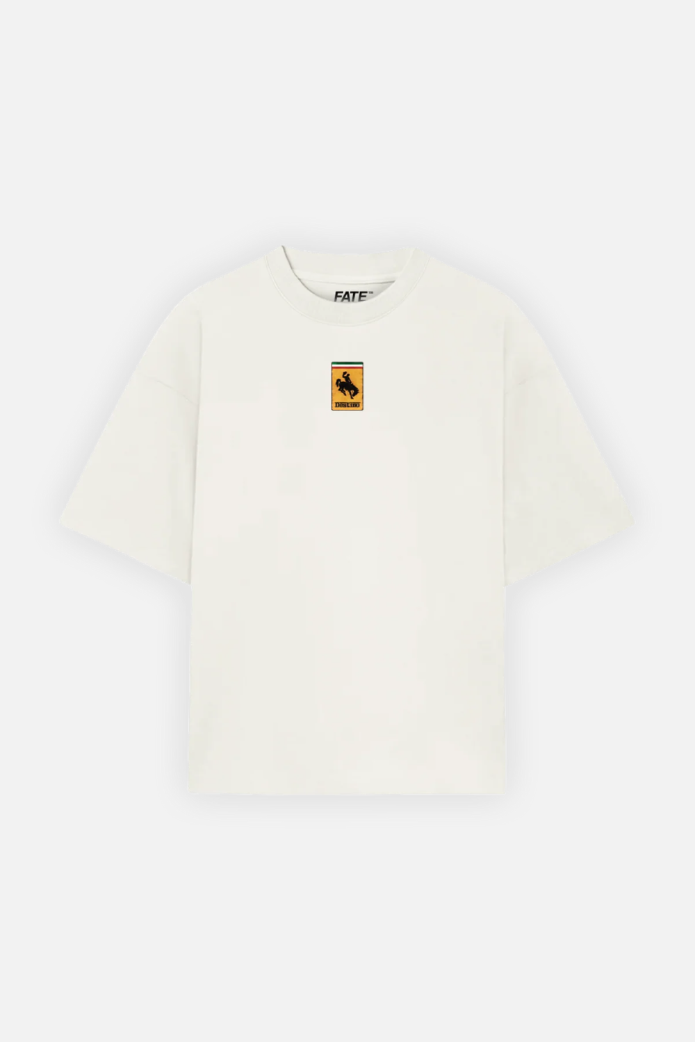 Racing Cowboy Tee Ivory