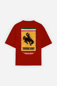 Racing Cowboy Tee Red