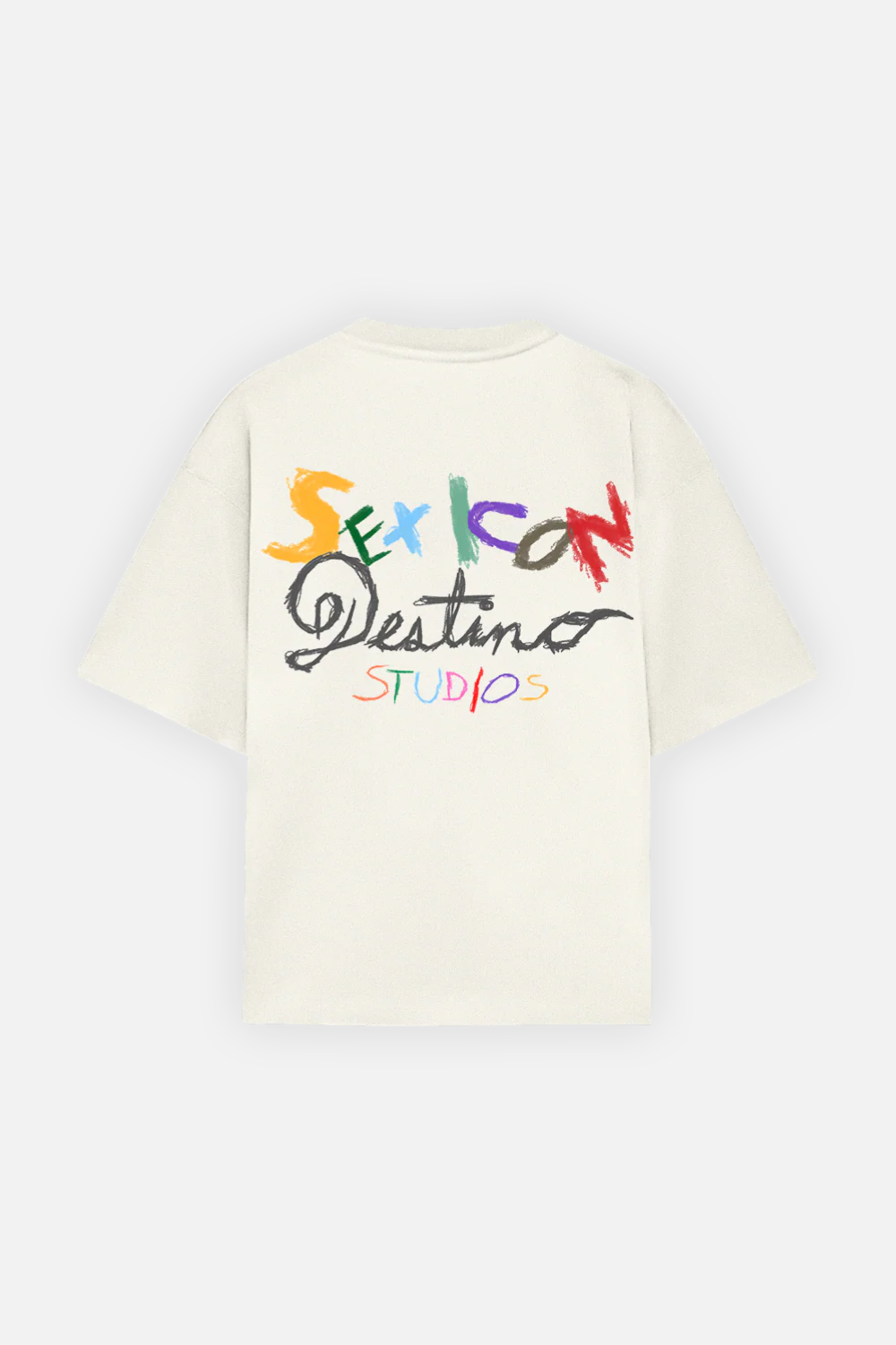 Sex Icon Crayons Tee Ivory