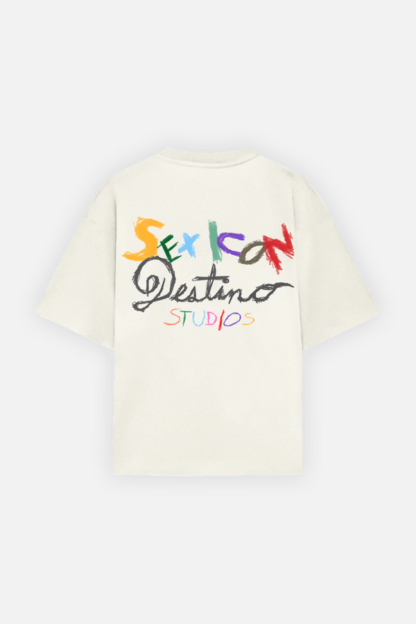 Sex Icon Crayons Tee Ivory