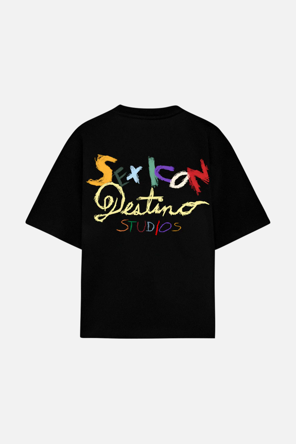 Sex Icon Crayons Tee Black