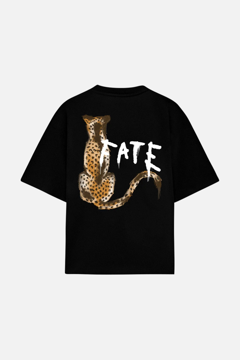 Cheetah Tee Black