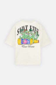 Drunk Frogs Tee Ivory